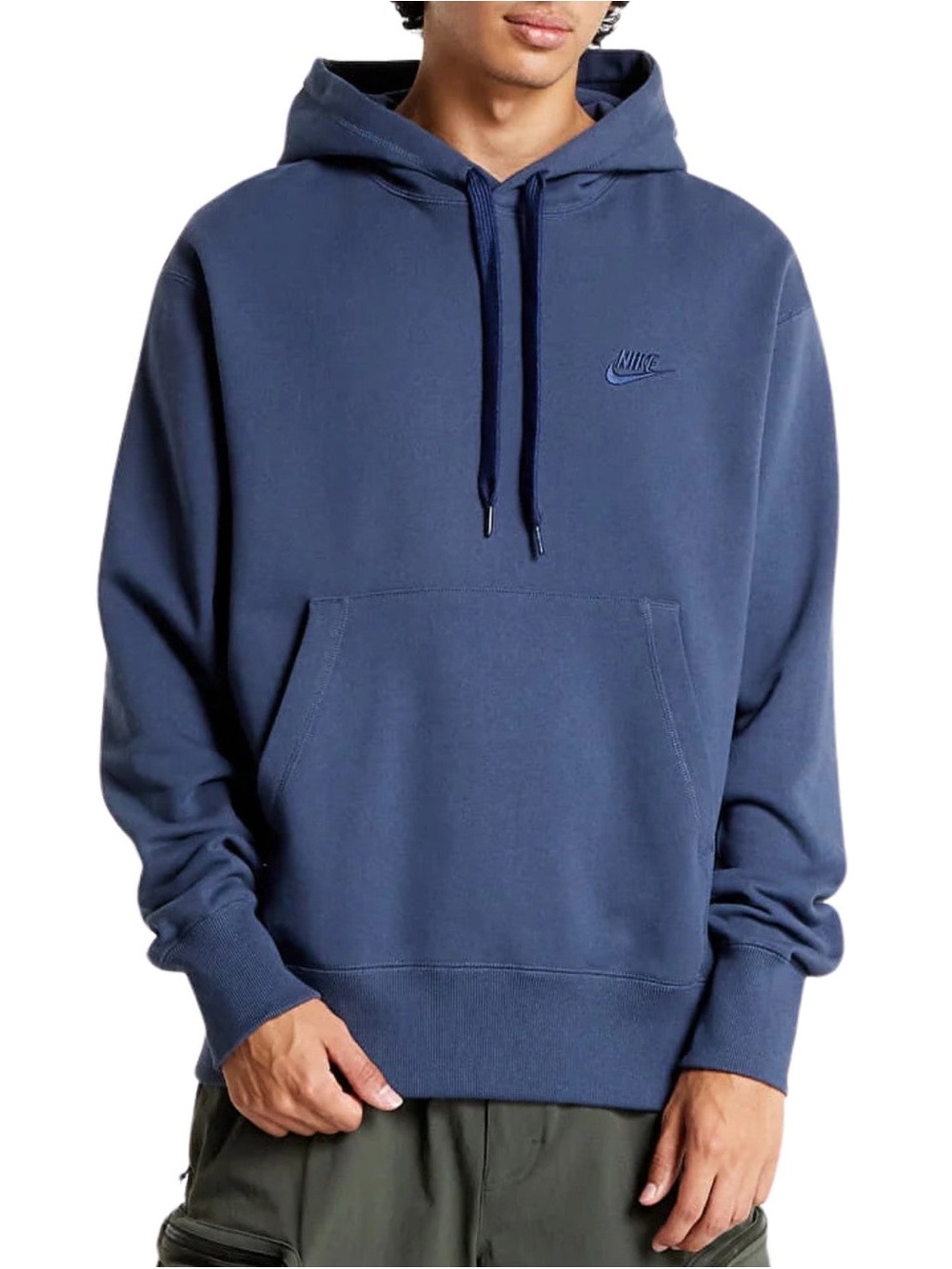 Nike Sportswear Classic Fleece Pullover Hoodie Mens Style: Da0023 | Color: Navy